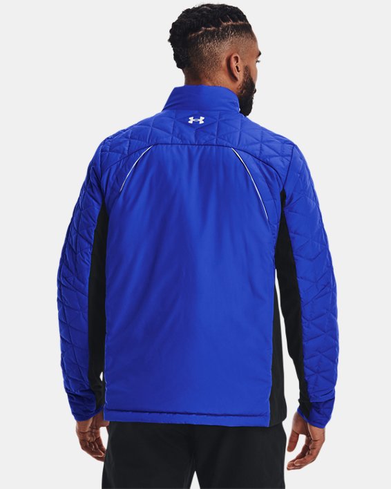 Men's UA Storm ColdGear® Reactor Golf Hybrid Jacket, Blue, pdpMainDesktop image number 1